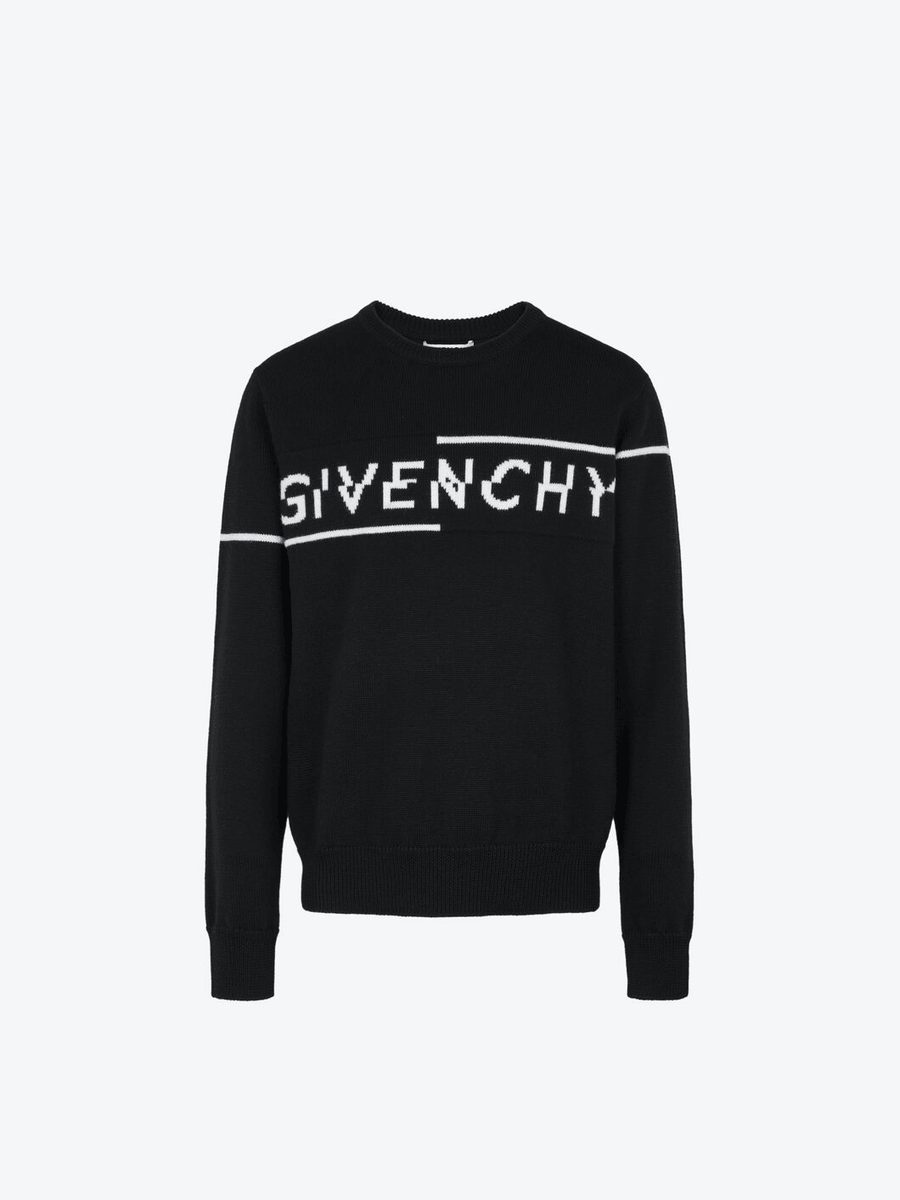 PULL GIVENCHY FENDU EN JERSEY HOMME