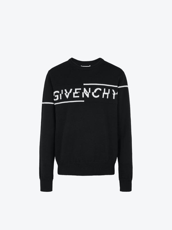 MEN  GIVENCHY SPLIT SWEATER IN JERSEY