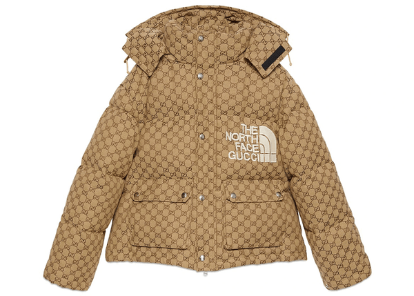 Gucci x The North Face Print Jacket Beige/Ebony