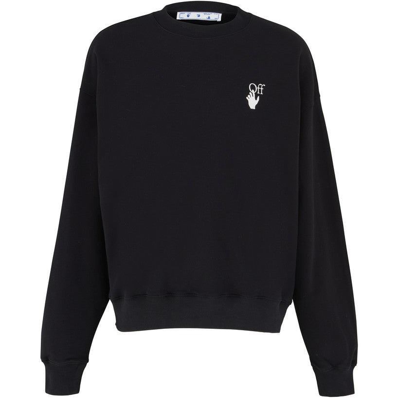 OFF-WHITE Cut Here Arrow crewneck sweatshirt Sweatshirt