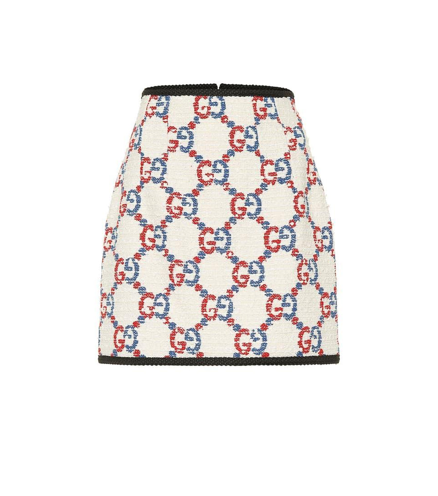 GUCCI GG Tweed miniskirt