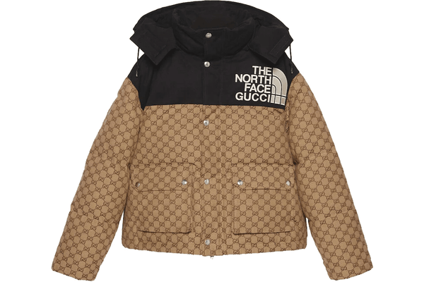 Gucci x The North Face Print Jacket Beige/Black