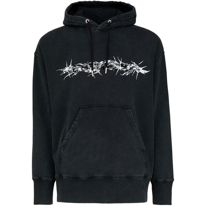Sweat à capuche barbelé GIVENCHY