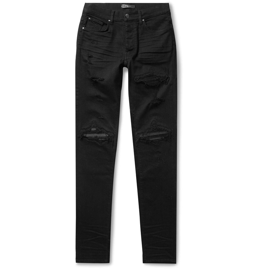 Men AMIRI Skinny-Fit Stretch-Denim Jeans