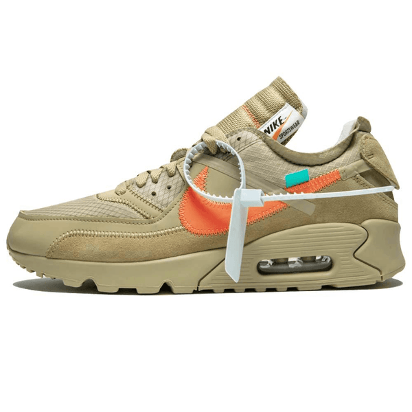 Men Off-White X Nike Air Max 90 Desert Ore