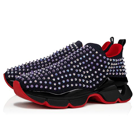 Men Louboutin Spike-Sock