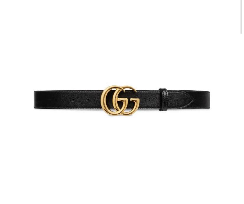 MEN Gucci GG Marmont buckle belt