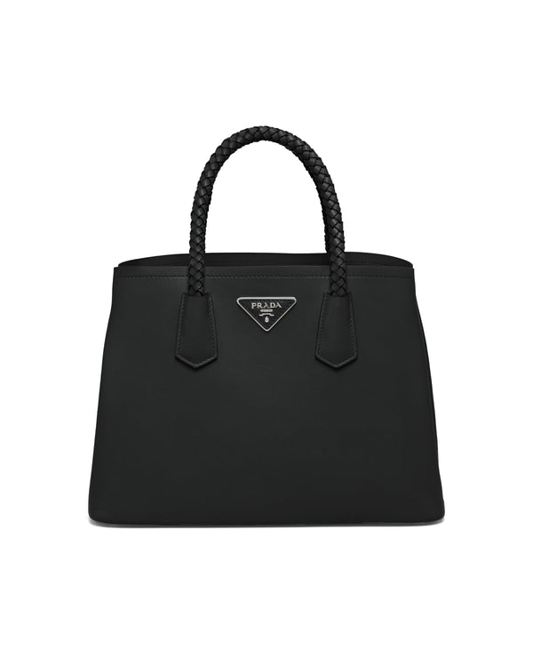 Sac à main Prada Double moyen en cuir