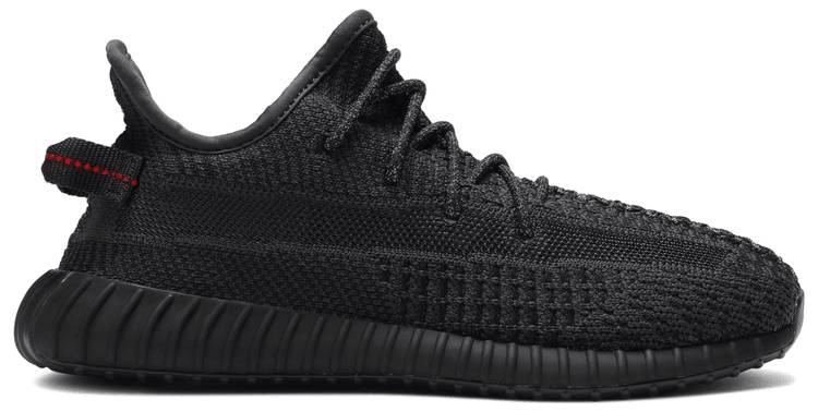 Boy & Girl Yeezy Boost 350 V2 Kids 'Black Non-Reflective'