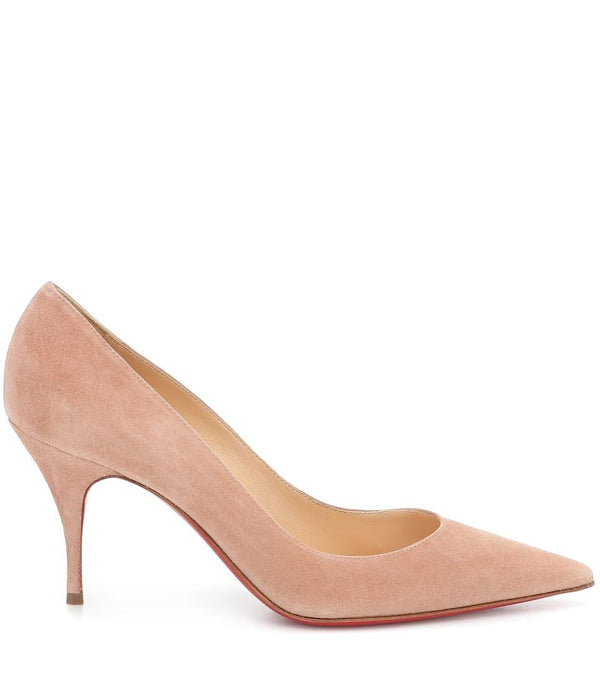 WOMEN CHRISTIAN LOUBOUTIN 80 suede pumps