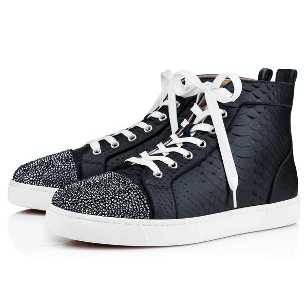 Men Louboutin Louis P Strass Flat