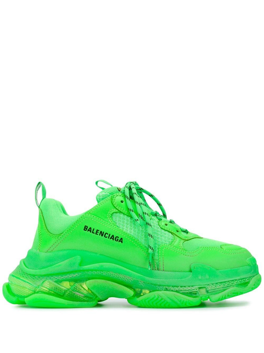 Baskets BALENCIAGA TRIPLE S pour Homme LIME GREEN