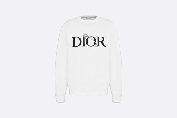 SUDADERA BLANCA OVERSIZE DIOR Y JUDY BLAME
