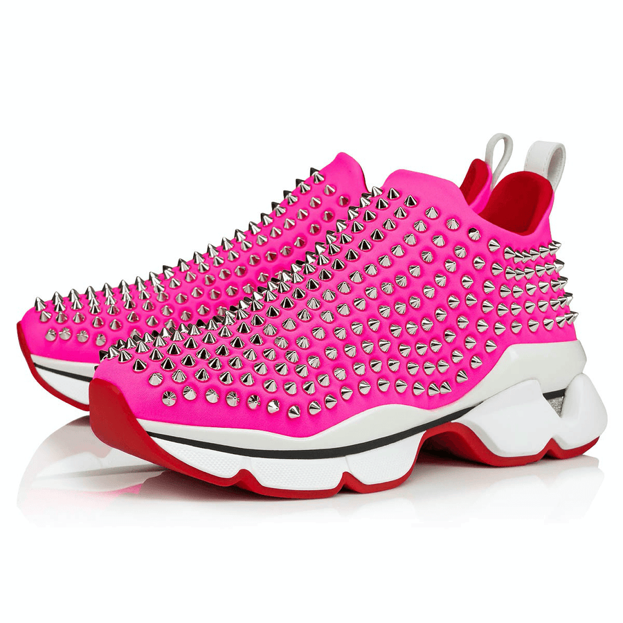 Mujer Louboutin Spike Sock Donna