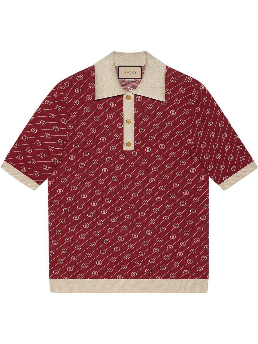 Gucci GG diagonal polo shirt