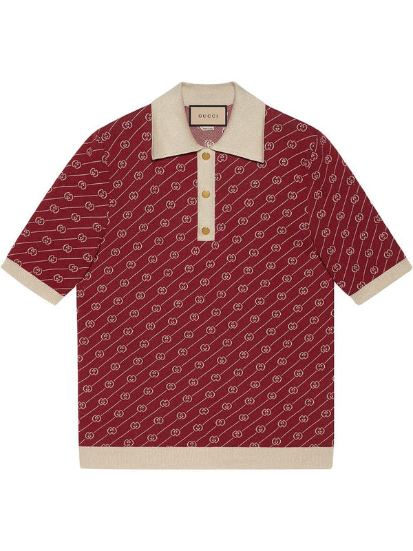 Gucci GG diagonal polo shirt
