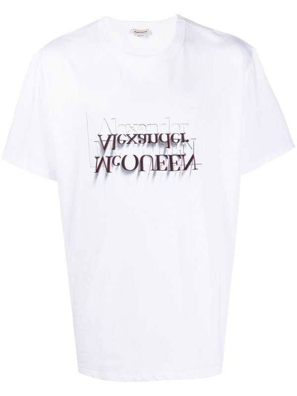 Alexander McQueen reversed-logo cotton T-shirt