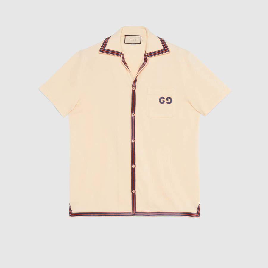 Polo Gucci para hombre con bordado GG