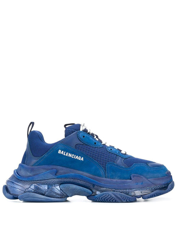 Men BALENCIAGA TRIPLE S Sneakers BLUE