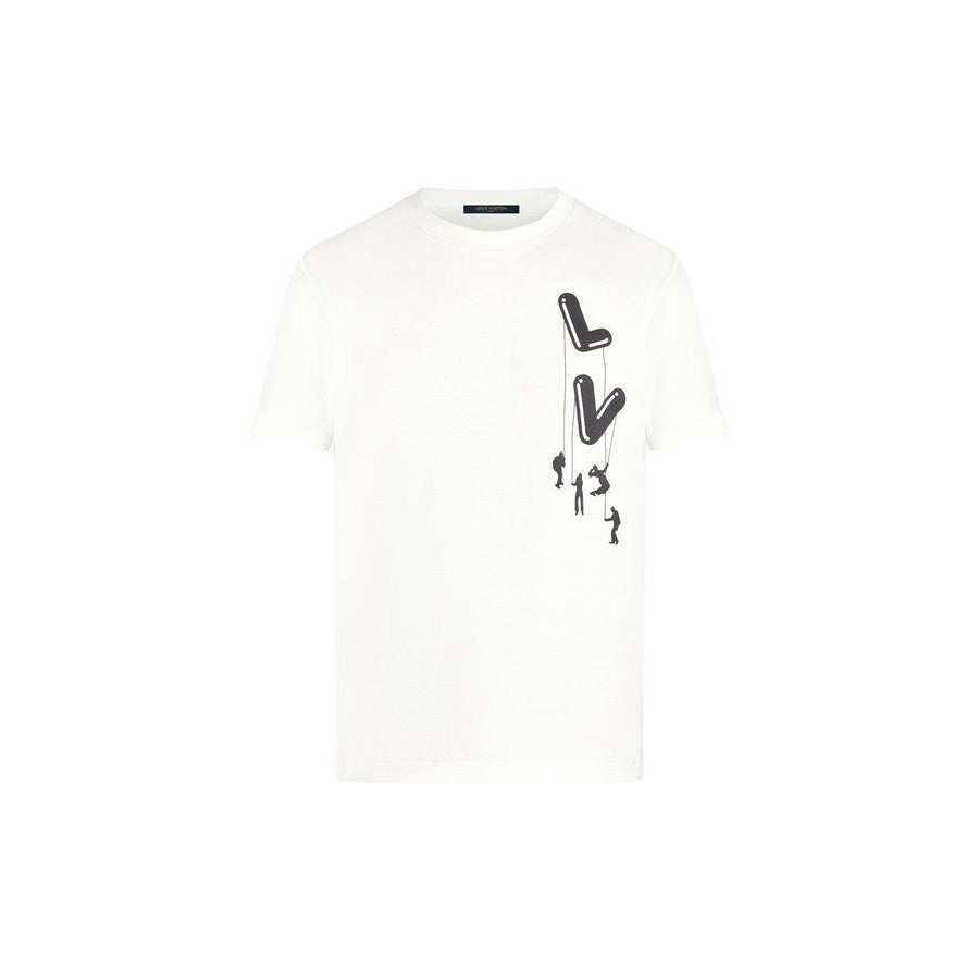 Louis Vuitton T-SHIRT IMPRIMÉ LV FLOTTANT
