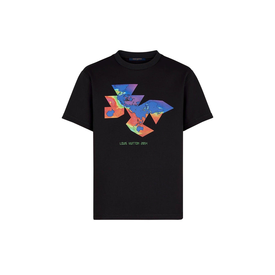 Louis Vuitton LOUIS VUITTON 2054 PRINTED FLOWER PACKABLE T-SHIRT