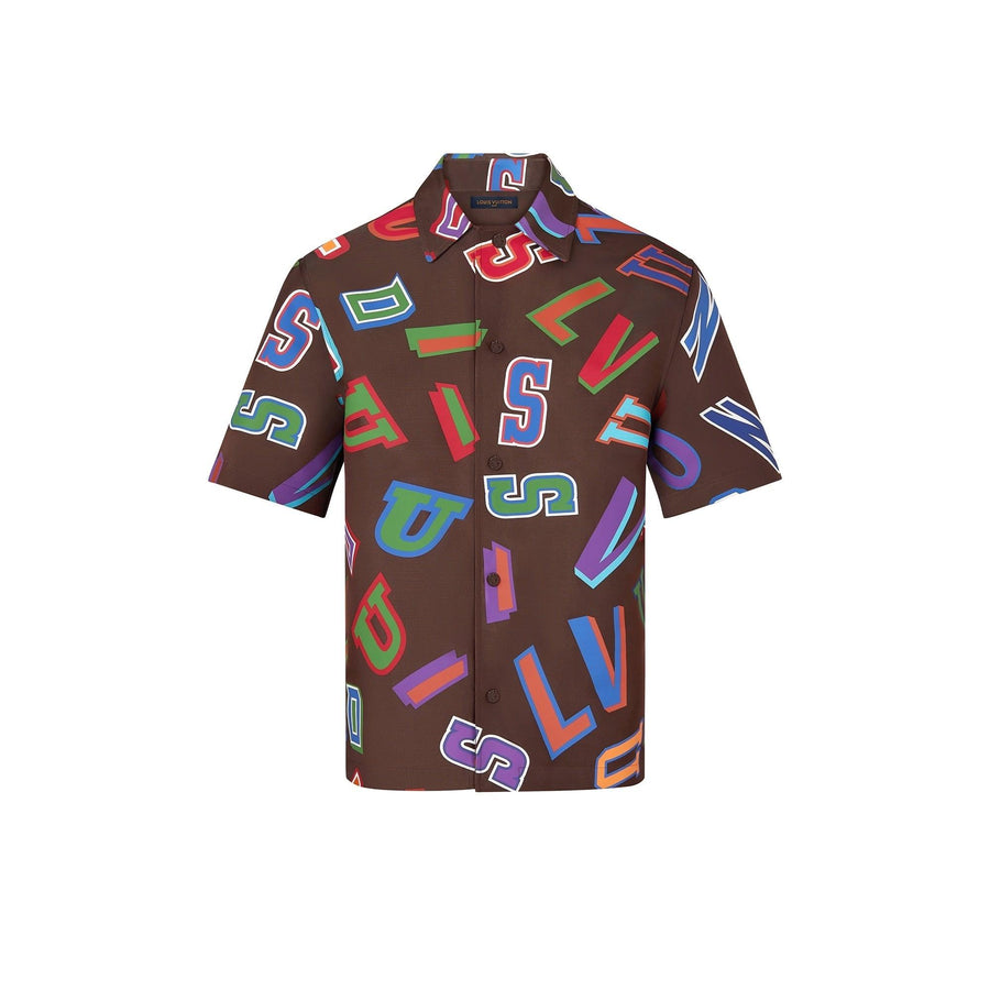 LOUIS VUITTON LVXNBA BASKETBALL LETTERS OVERSHIRT
